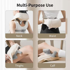 GrekoGadgetra ergonomic U-shape design fits neck and shoulders for comfortable daily relief