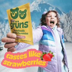 Grüns travel-friendly packaging supports busy family schedules.
