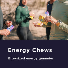 Each two-serving GU Energy Chews bag supports paced fueling for workouts.