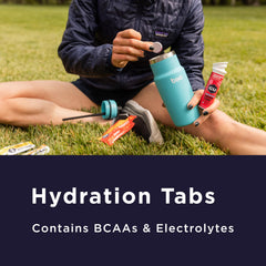 GU Energy Hydration Tabs portable tubes enabling easy hydration during long training