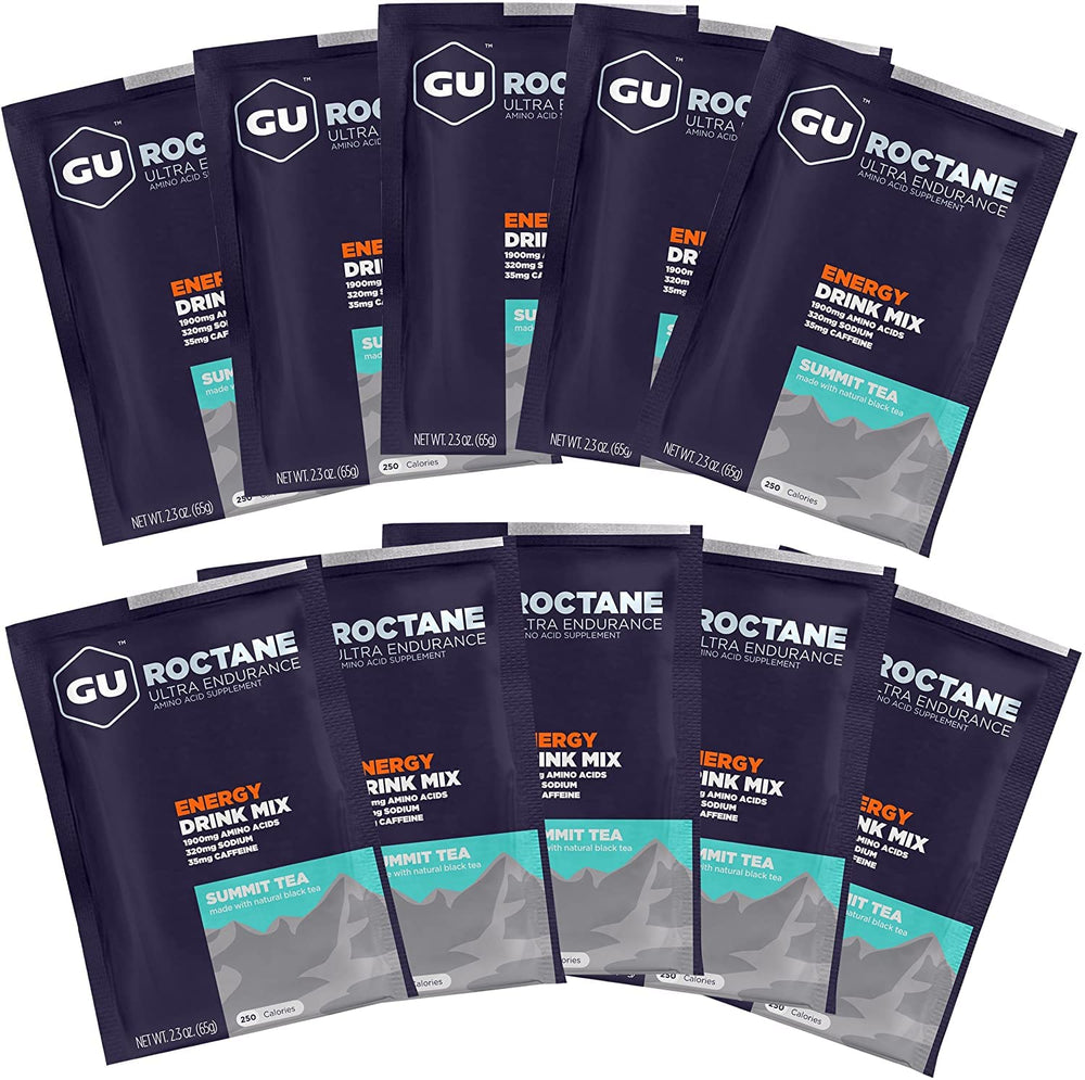 Athlete using Roctane drink during endurance workout