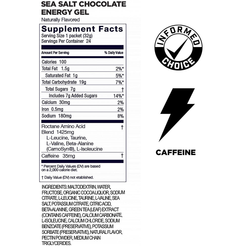 GU Energy Roctane caffeine and sodium boost for performance
