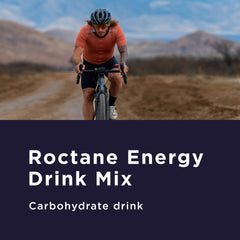 Athlete consuming Roctane during intense training.