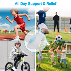Guamar slim profile insoles keep shoes light for active kids