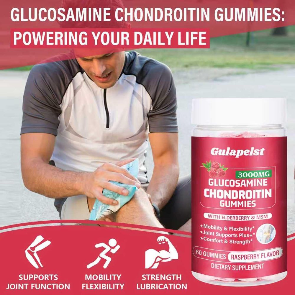 Gulapelst ingredient list image highlights glucosamine chondroitin formula