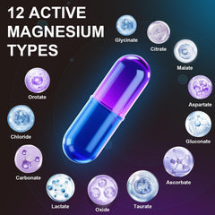 Gulapelst magnesium capsules closeup emphasizes liposomal delivery for potentially improved absorption.