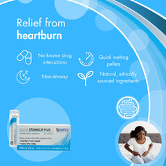 GUNA Stomach Plus pellets before meals for convenient dosing.