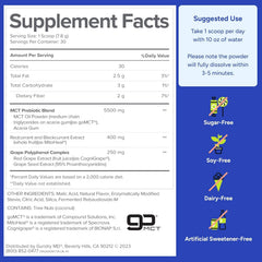 90-day supply box of Gundry MD MCT Wellness Powder, value and sustained use.