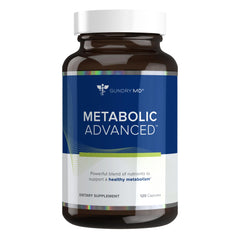 Gundry MD Metabolic Advanced Berberine bottle label promoting metabolism support