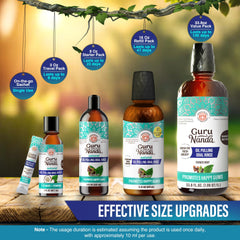 GuruNanda CocoMint label emphasizes alcohol-free and fluoride-free formula