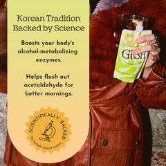 Gush party setting with pouches demonstrates social-event friendly hydration