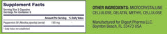 GutCalm digestive-scene with capsules ready to take.