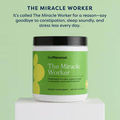 GutPersonal Miracle Worker illustration linking gut health and sleep