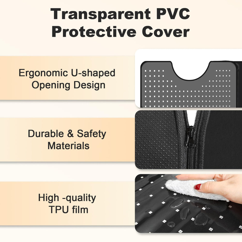 GUYULUX durable non-slip exterior with water-resistant interior for easy care