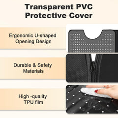 GUYULUX durable non-slip exterior with water-resistant interior for easy care