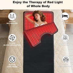 GUYULUX spacious full-body mat supports comfortable sessions