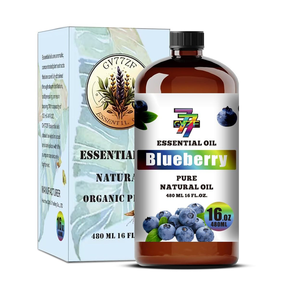 GV77ZF Blueberry Essential Oil bottle for aromatherapy and home fragrance