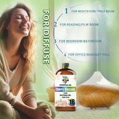 GV77ZF Cherry Blossom diffuser pour for calming aromatherapy sessions