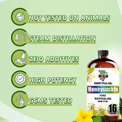 GV77ZF Honeysuckle oil used in candle making for pleasant fragrance.