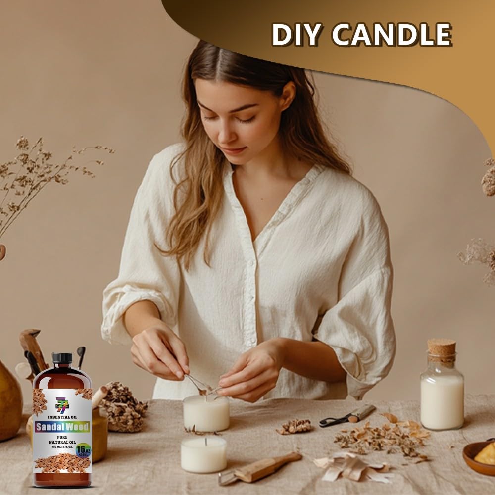 GV77ZF sandalwood essential oil in soap making for scent