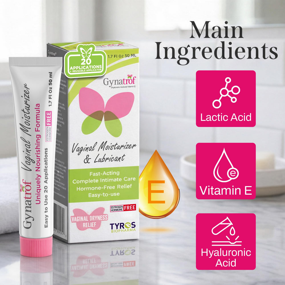 Gynatrof fragrance-free gel suitable for sensitive areas