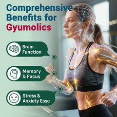 Gyumolics Taurine bottle on a clean desk for study or work routines.