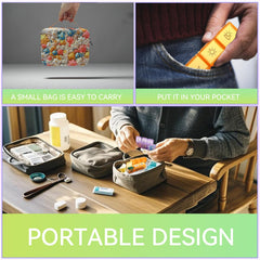 GZWENHAN travel-ready case provides secure storage during commutes and trips
