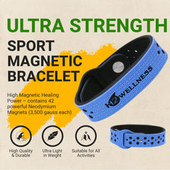 H2WELLNESS magnetic bracelet gift box image highlighting premium packaging.