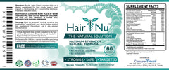 HairNu bottle shown during morning routine for easy daily intake.