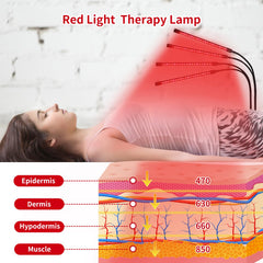 Halbeira 850nm near-infrared light for deeper penetration and warm comfort.