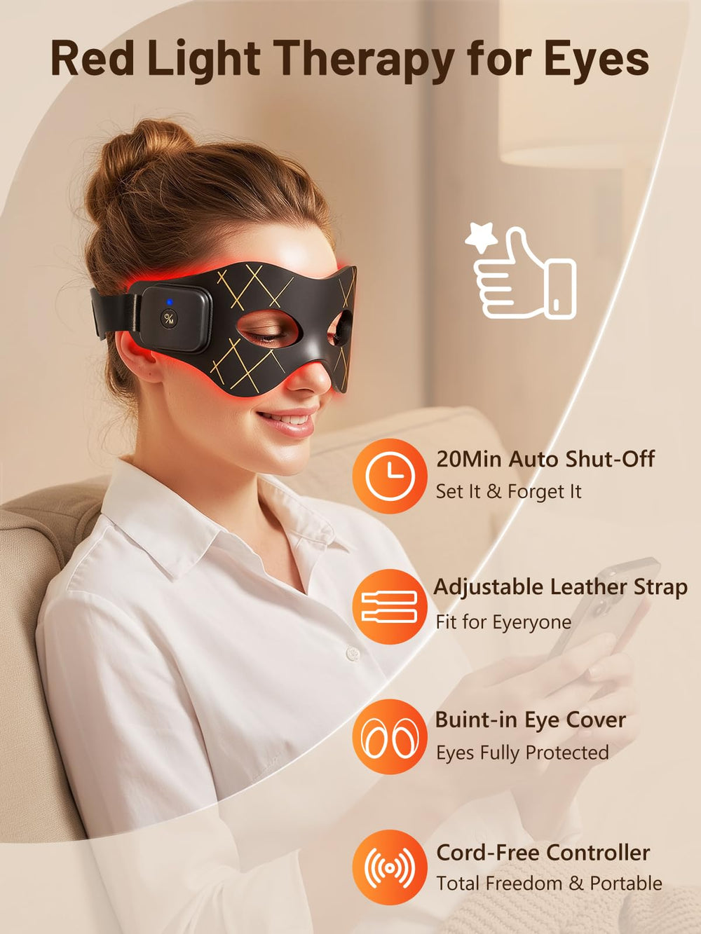 HALIDODO all-in-one eye care device for brighter eyes