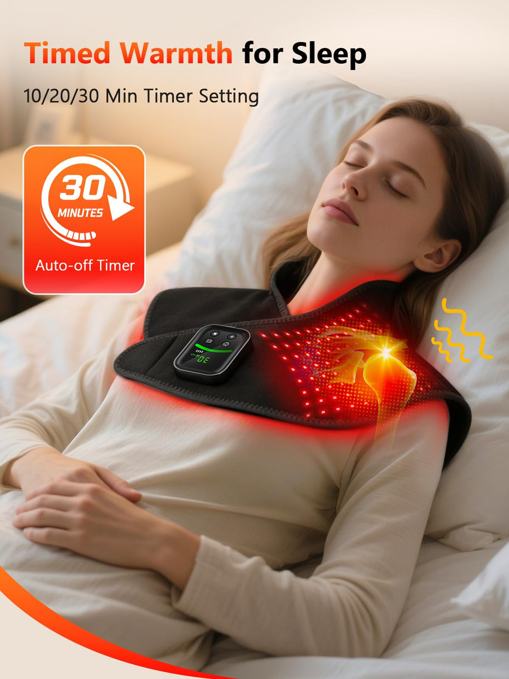 HALIDODO cordless controller enables easy adjustments on the go.