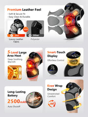 HALIDODO knee brace heat levels control provides adjustable warmth for comfort