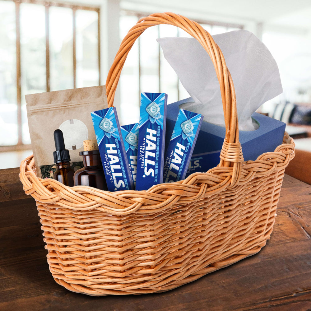 HALLS Mentho-Lyptus drops for adults and kids five years and older.