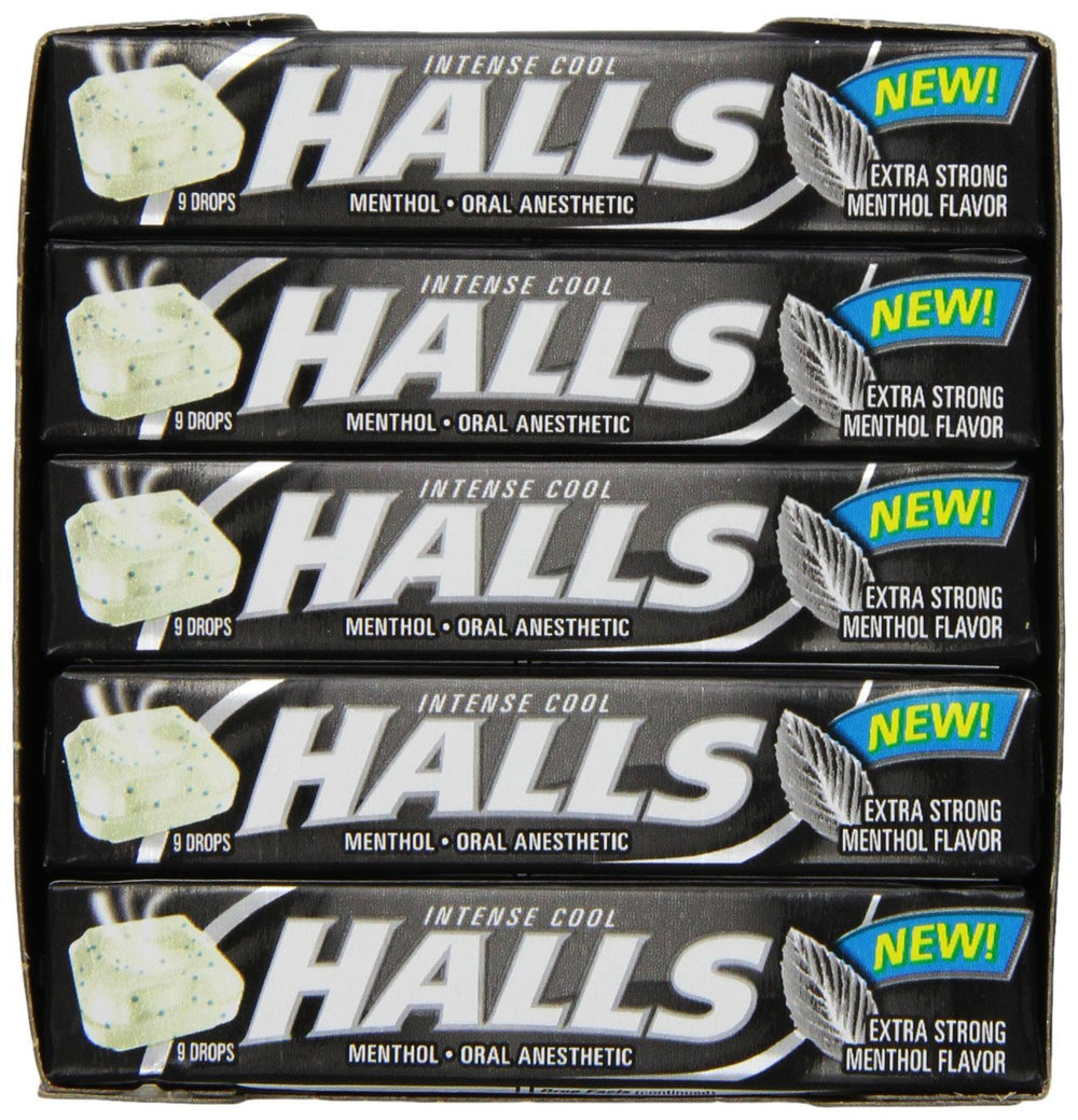 HALLS Relief sticks pocket-ready for on-the-go throat relief.