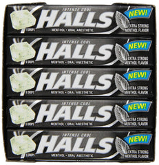 HALLS Relief sticks pocket-ready for on-the-go throat relief.