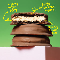 Hangryboy Protein Cookie Sandwich on-the-go, gluten-free treat for busy days.