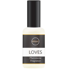 Haniel Pheromones Perfumes for Women bottle emphasizing spicy invitation for a confident first impression.
