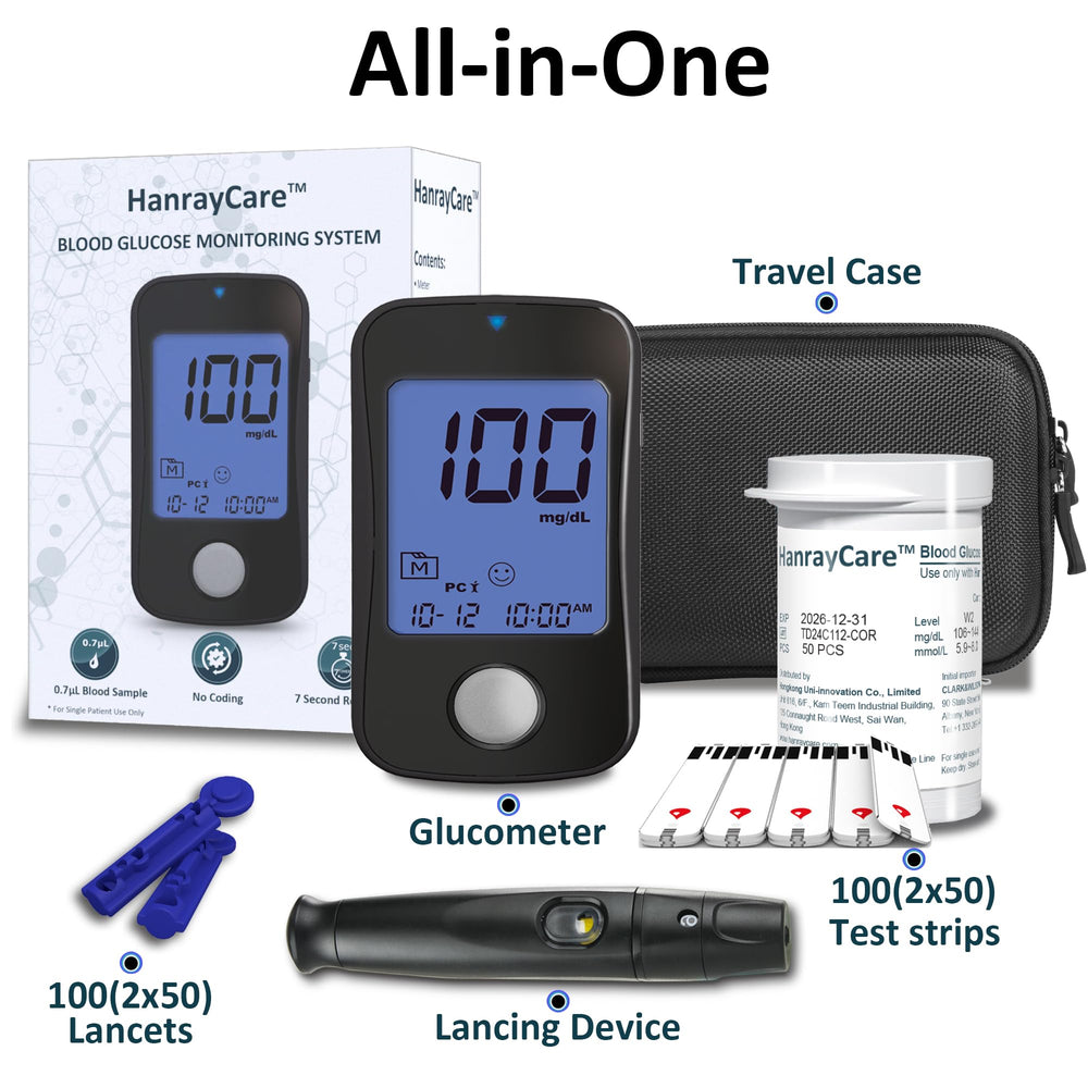 HanrayCare TD-4125 travel case keeps the kit organized on the go