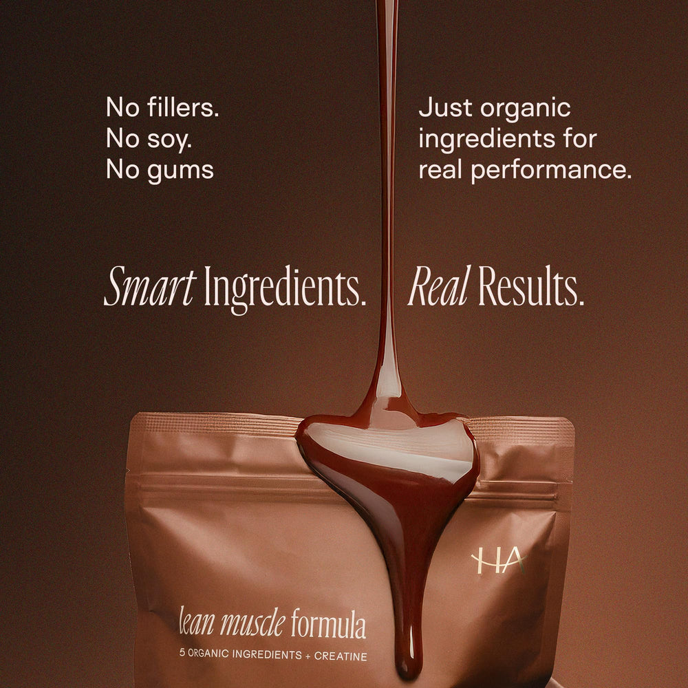 Happy Aging cocoa chia vanilla mix highlights chocolate flavor with fiber-rich ingredients