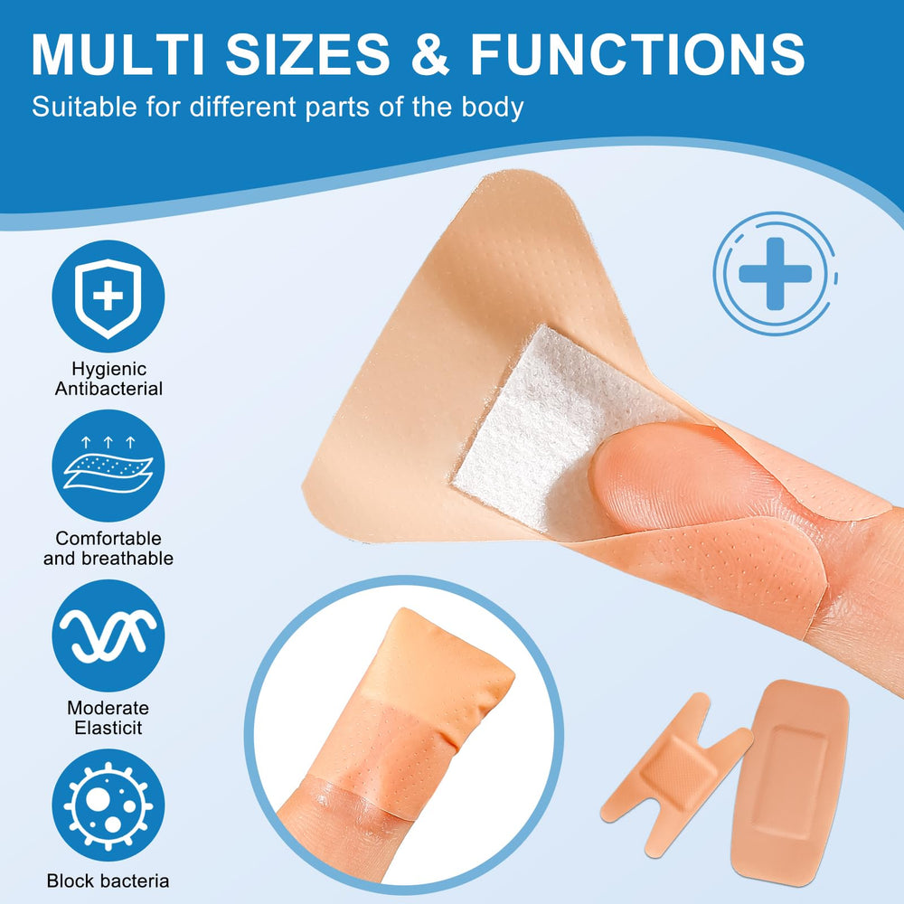 Breathable Happy Cheers bandages keep skin comfortable all day