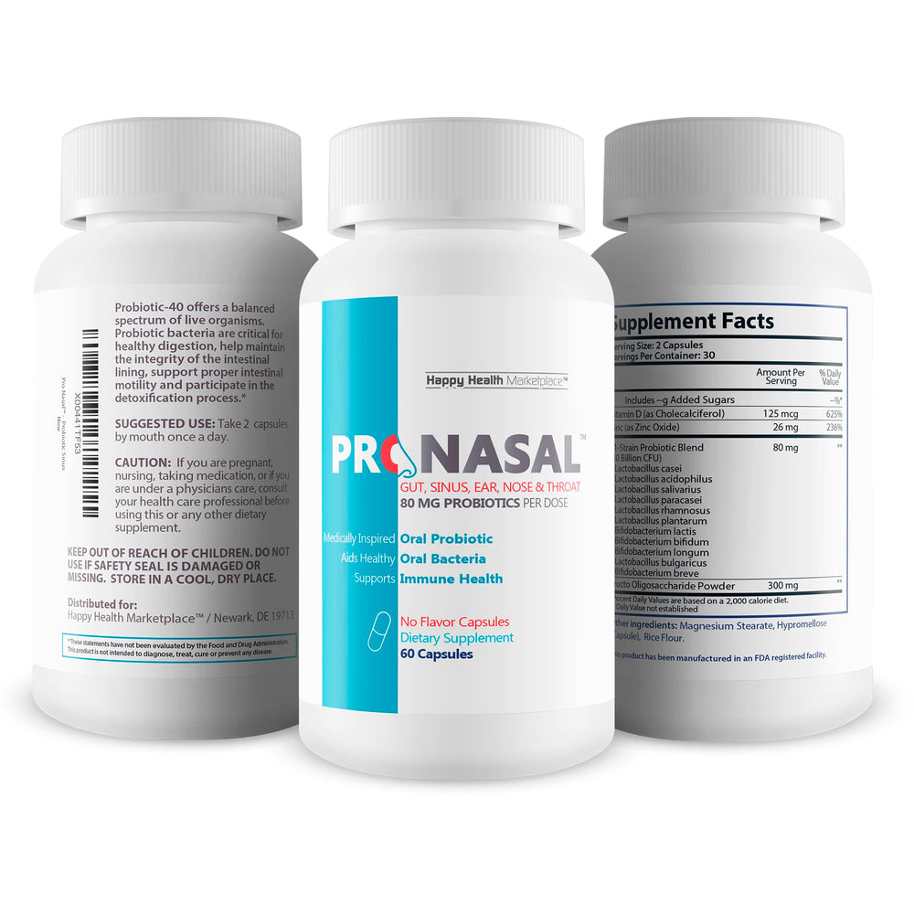 Happy Health Marketplace Pro Nasal included in daily routine, supporting respiratory wellness.