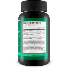 Happy Health Nervous System Savior pills closeup highlighting convenient daily use