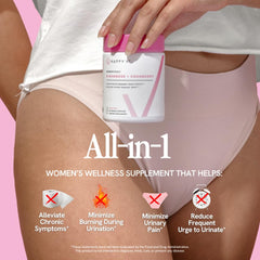 Happy V supports daily urinary health in a simple routine.