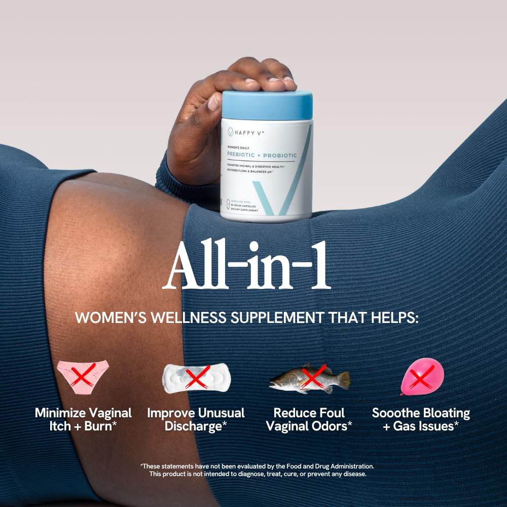 Happy V PreforPro prebiotics detail supporting probiotic survivability.