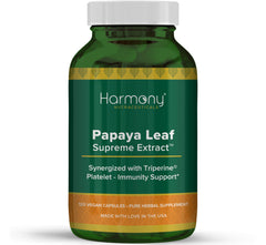 Harmony Nutraceuticals front bottle view showing product and value
