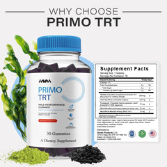 Havah Primo TRT gummies pack showing easy-to-take daily supplement for active lifestyles
