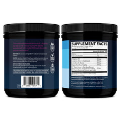 30-scoop HAVASU Nutrition container on a kitchen counter.
