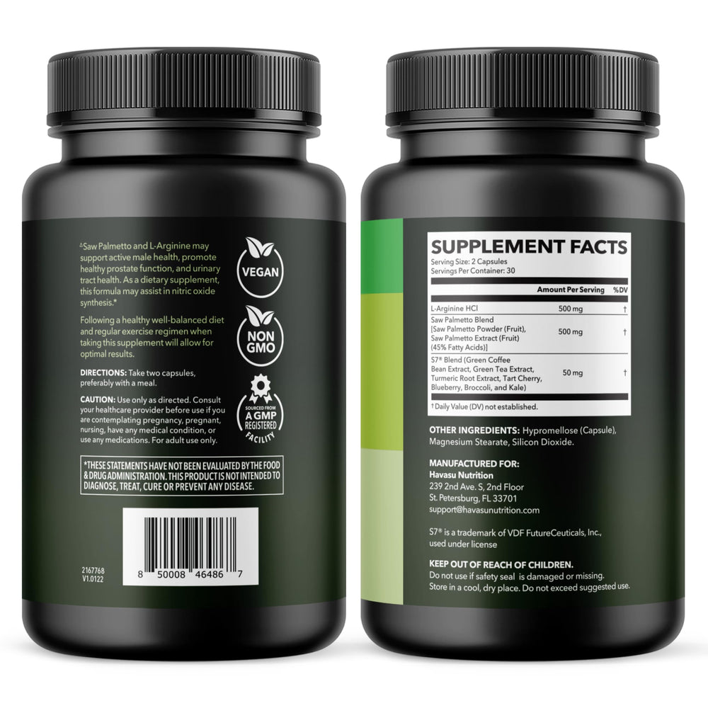 HAVASU NUTRITION compact bottle ready for daily routine