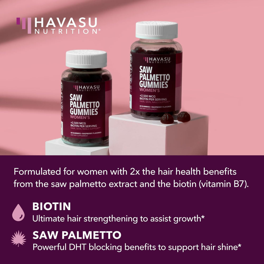 HAVASU NUTRITION vegan label on gummies bottle for clean beauty